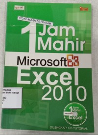 Image of 1 JAM MAHIR MICROSOFT EXCEL 2010