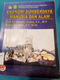 Image of EKONOMI SUMBERDAYA MANUSIA DAN ALAM
