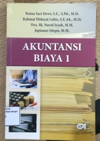 Image of AKUNTANSI BIAYA 1
