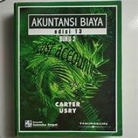 Image of AKUNTANSI BIAYA EDISI 13 BUKU 2