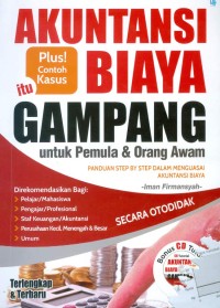 Image of AKUNTANSI BIAYA ITU GAMPANG : UNTUK PEMULA & ORANG AWAM
