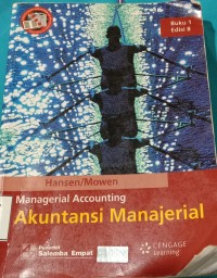 Image of AKUNTANSI MANAJERIAL BUKU 1 EDISI 8