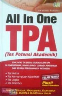 Image of ALL IN ONE TPA ( TES POTENSI AKADEMIK )