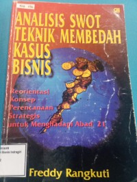 Image of ANALISIS SWOT TEKNIK MEMBEDAH KASUS BISNIS