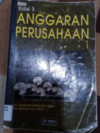 Image of ANGGARAN PERUSAHAAN EDISI 3
