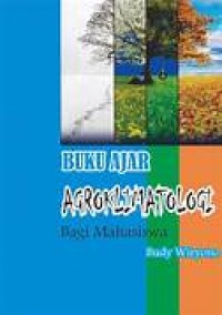 Image of BUKU AJAR AGROKLIMATOLOGI BAGI MAHASISWA