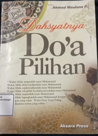 Image of DAHSYATNYA DO'A PILIHAN