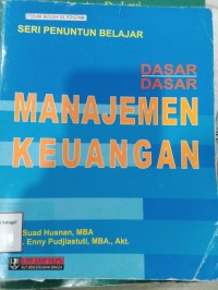 Image of DASAR DASAR MANAJEMEN KEUANGAN SERI PENUNTUN BELAJAR