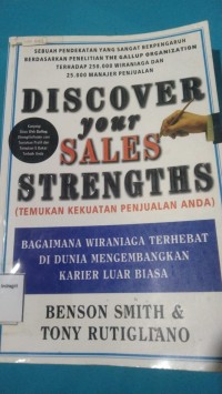 Image of DISCOVER YOUR SALES STRENGTHS (TEMUKAN KEKUATAN PENJUALAN ANDA)