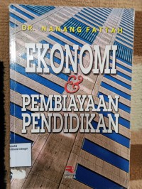 Image of EKONOMI DAM PEMBIAYAAN PENDIDIKAN