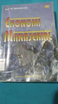 Image of EKONOMI MANAJERIAL