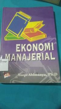 Image of EKONOMI MANAJERIAL