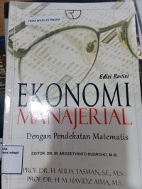 Image of EKONOMI MANAJERIAL EDISI REVISI