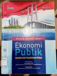 Image of EKONOMI PUBLIK EKONOMI UNTUK KESEJAHTERAAN RAKYAT