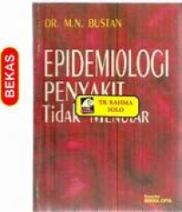 Image of EPIDEMIOLOGI PENYAKIT TIDAK MENULAR