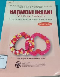 Image of HARMONI INSANI MENUJU SUKSES