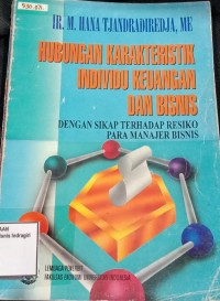 Image of HUBUNGAN KARAKTERISTIK  INDIVIDU KEUANGAN DAN BISNIS