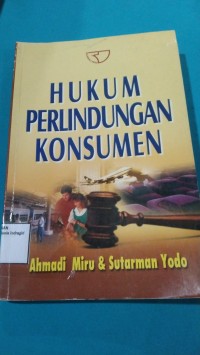 Image of HUKUM PERLINDUNGAN KONSUMEN