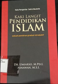 Image of KAKI LANGIT PENDIDIKAN ISLAM