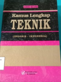 Image of KAMUS LENGKAP TEKNIK