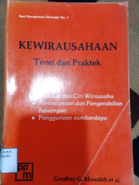 Image of KEWIRAUSAHAAN : TEORI DAN PRAKTEK