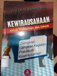 Image of KEWIRAUSAHAAN UNTUK MAHASISWA DAN UMUM