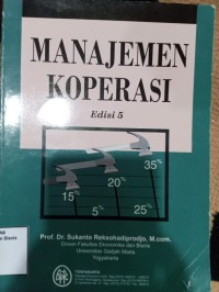 Image of MANAJEMEN KOPERASI EDISI 5