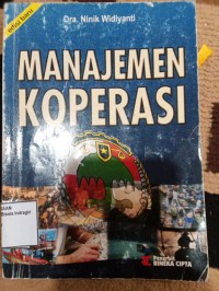 Image of MANAJEMEN KOPERASI EDISI BARU