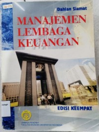 Image of MANAJEMEN LEMBAGA KEUANGAN