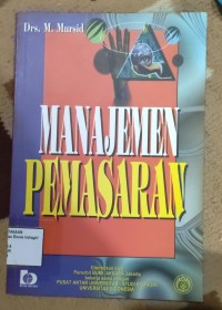 Image of MANAJEMEN PEMASARAN