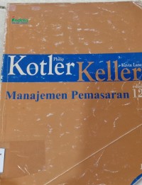 Image of MANAJEMEN PEMASARAN EDISI 12