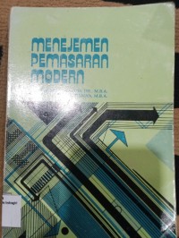 Image of MANAJEMEN PEMASARAN MODERN
