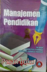 Image of MANAJEMEN PENDIDIKAN