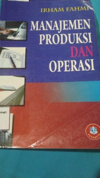 Image of MANAJEMEN PRODUKSI DAN OPERASI