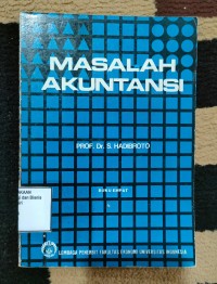 Image of MASALAH AKUNTANSI BUKU 4