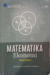 Image of MATEMATIKA EKONOMI