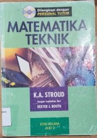 Image of MATEMATIKA TEKNIK EDISI KELIMA JILID II
