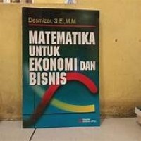Image of MATEMATIKA UNTUK EKONOMI DAN BISNIS