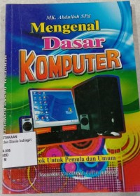 Image of MENGENAL DASAR KOMPUTER