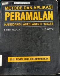 Image of METODE DAN APLIKASI PERAMALAN