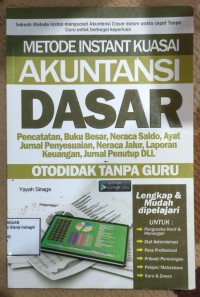 Image of METODE INSTANT KUASAI AKUNTANSI DASAR