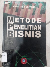 Image of METODE PENELITISN BISNIS