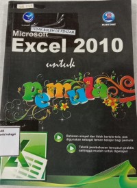 Image of MICROSOFT EXCEL 2010 UNTUK PEMULA