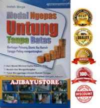Image of MODAL NGEPAS UNTUNG TANPA BATAS