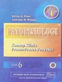 Image of PATOFISIOLOGI: KONSEP KLINIS, PROSES-PROSES PENYAKIT VOLUME 1