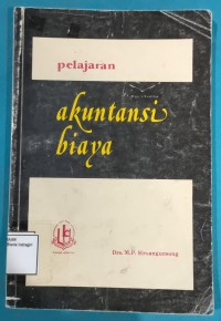 Image of PELAJARAN AKUNTANSI BIAYA
