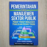 Image of PEMERINTAHAN DAN MANAJEMEN SEKTOR PUBLIK
