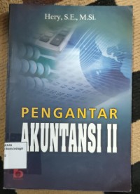 Image of PENGANTAR AKUNTANSI II