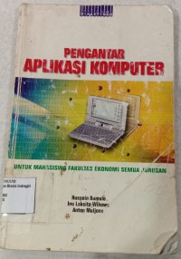 Image of PENGANTAR APLIKASI KOMPUTER