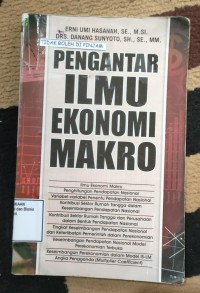 Image of PENGANTAR ILMU EKONOMI MAKRO